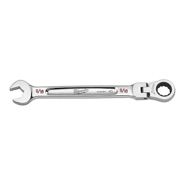Milwaukee Tool 9/16 in. SAE Flex Head Combination Wrench 45-96-9815