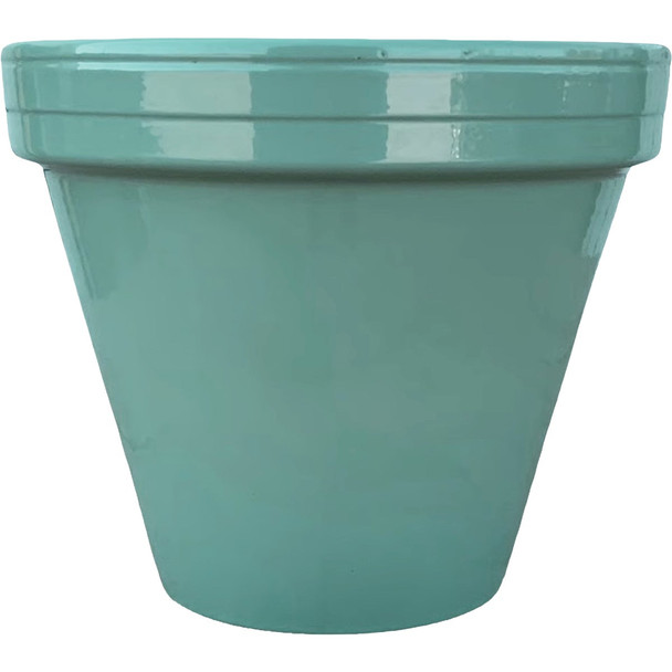 Ceramo 6.5 In. Sage Green Powder-Coated Standard Pot PCSBX-6-SG