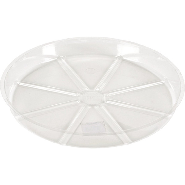 Gardener's Blue Ribbon 17 In. Clear Plant Saucer VS17