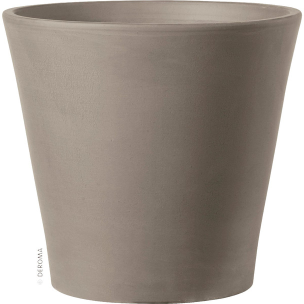 Deroma 14 In. Graphite Bowl Planter M957CPZ