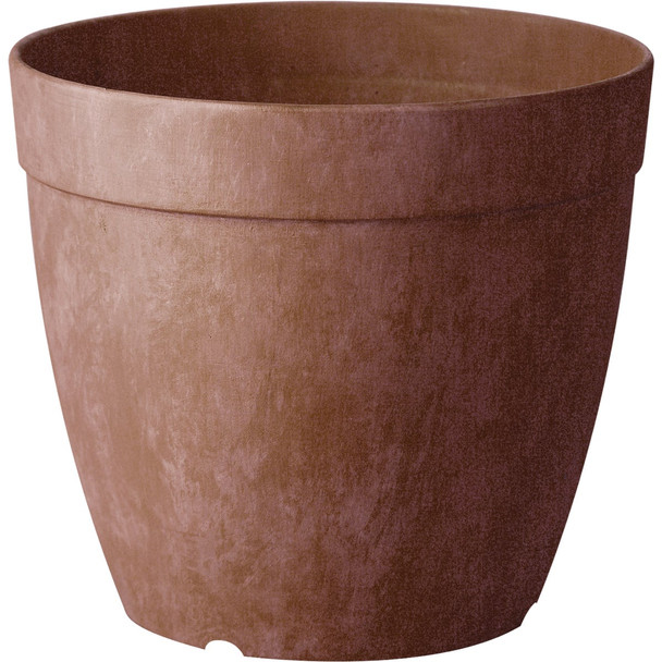 Novelty StoneArt Dolce 6 In. Rust Round Planter 03062