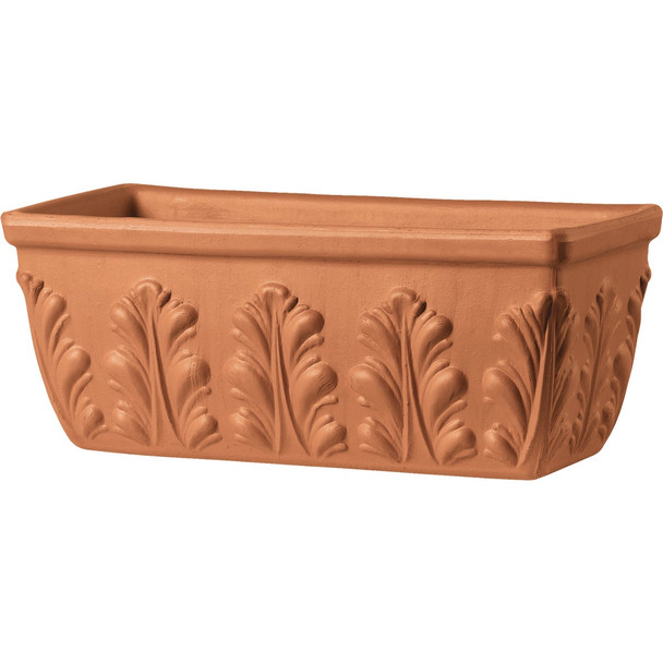 Deroma 12 In. Clay Roman Window Box M9550PZ