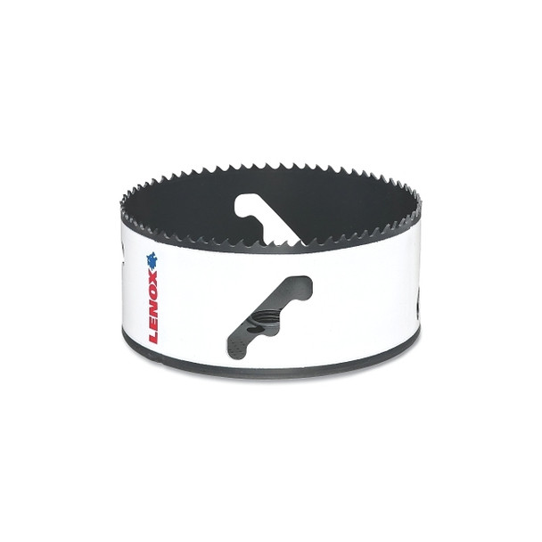 Bi-Metal SPEED SLOT® Hole Saw, 4-1/4 in dia, 1-1/2 in D, 1-5/8 in L, Unarbored