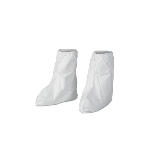 KleenGuard A40 Liquid and Particle Protection Boot Covers, Universal, White Pack of 400