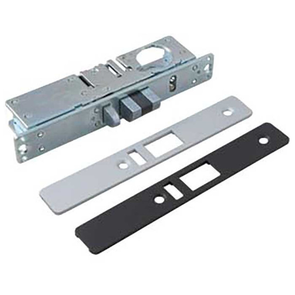 Pro Line 1-1/8 Storefront Deadlatch Mortise Lock Non-Handed Aluminum & Duranodic