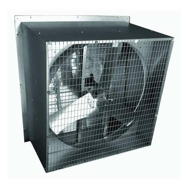 Dayton Agr ExhFn,36In Bl,Galv Steel,115/230V 44YU17