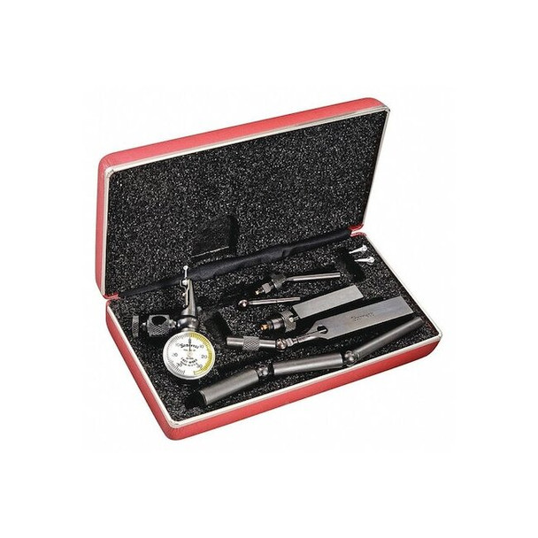 Starrett Dial Test Indicator Set,Vertical,Yellow 711MGCSZ