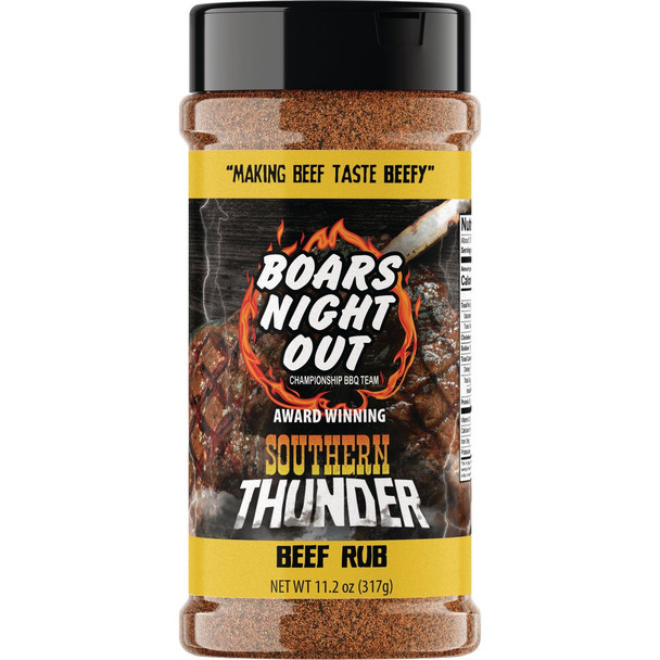 Boars Night Out Southern Thunder 11.7 Oz. Beef Rub OW76905
