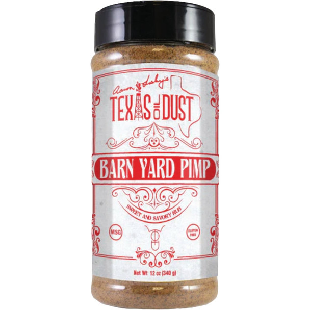 Boars Night Out Texas Oil Dust Barn Yard Pimp 10.8 Oz. Chicken Rub TX00506