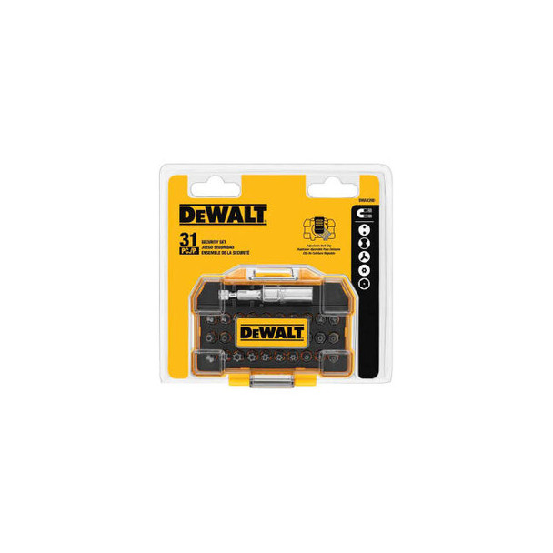 DeWalt Security Set DWAX200 31 Pieces