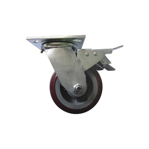 Dayton Swivel Caster, Brake MH29PH1504G
