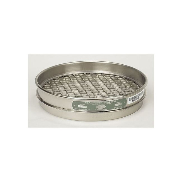 Advantech Sieve, No 40, S/S, 8 In, Half Ht 40SS8H