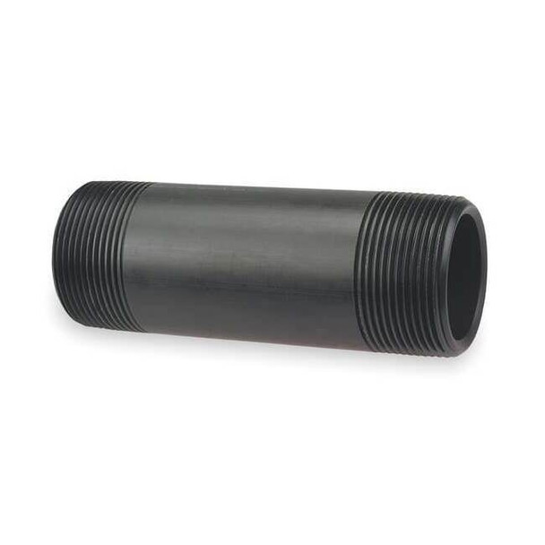 Nibco 1" MNPT x 2" TBE Kynar(R) Pipe Nipple Sch 80 6529 1xSH