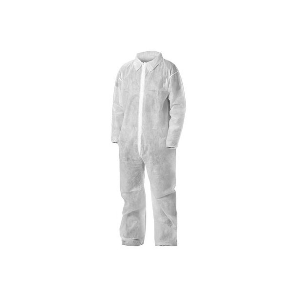 Kleenguard Coveralls,XL,Wht,PP,PK50 67304