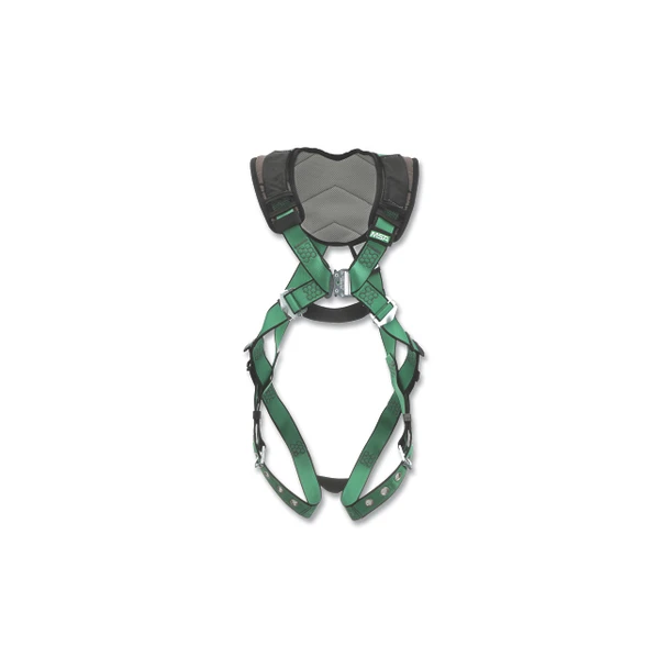 V-FORM+™ Full-Body Harness, Back D-Ring, Tongue Buckle Leg Straps, Standard Size