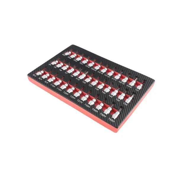 37 Pc. Bit Socket Set in EVA Foam 9737