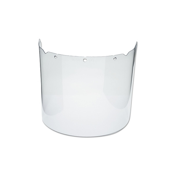 V-Gard® Accessory System Chemicals and Splash Visors, Propionate, Clear, 17 in L x 8 in H Pack of 5