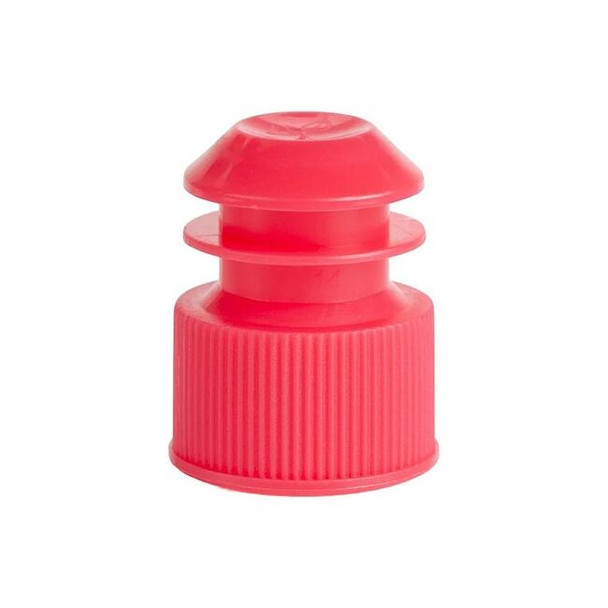 Globe Scientific Lab Bottle Caps,Red,17 mm Dia,PK1000 6263R