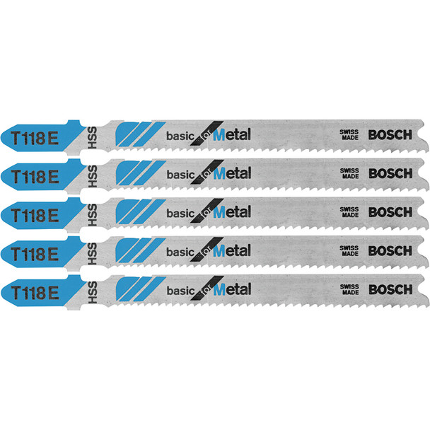 3-5/8 In. T-Shank Jig Saw Blades T118E