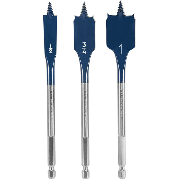 3 pc. Standard Spade Bit Set DSB5003