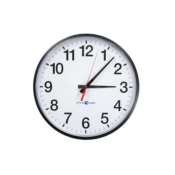 Pyramid Analog 14 inch Wall Clock Q-12210