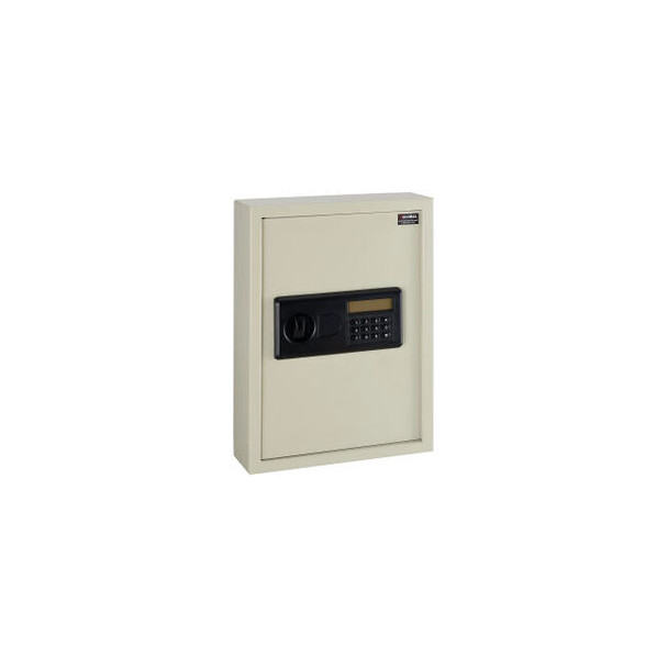Global Industrial Electronic Key Cabinet Safe 48 Key Capacity Sand