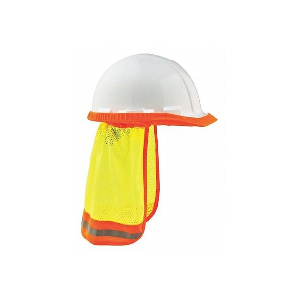 Ergodyne Hi-Vis Mesh Neck Shade,Reflective,Lime 8005