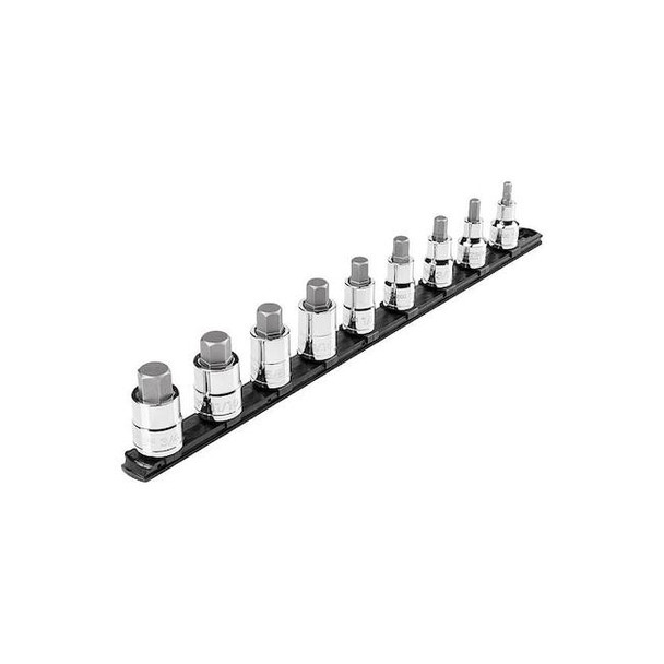 Tekton Socket Set,Steel,13 1/4 in L SHB92109