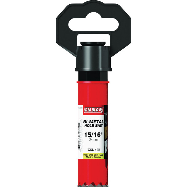 Diablo 15/16 In. x 2-3/8 In. Hole Saw DHS0938