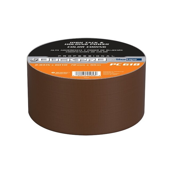 Shurtape ClothTape,Brown,60-1/8ydL,2-7/8inW 105506