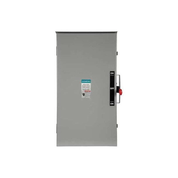 Siemens Nonfusible, Safety Switch, Heavy Duty, 240 V, 3PDT DTNF324R