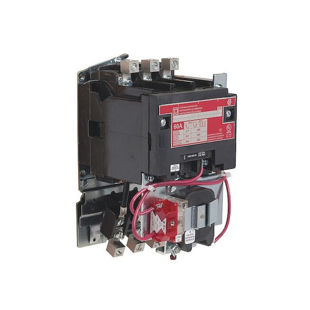 Square D 120VAC Mechanically Held Lighting Contactor 3P 60A 8903SPO11V02