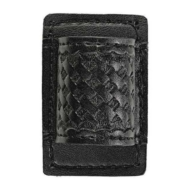 Heros Pride Flashlight Pouch, Synthetic Leather, Black, L, Open 1474W