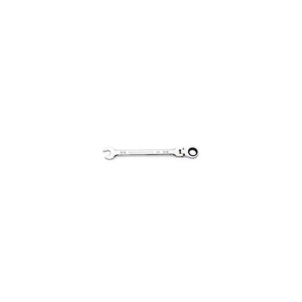 Gearwrench 9/16" 90-Tooth 12 Point Flex Head Ratcheting Combination Wrench 86746