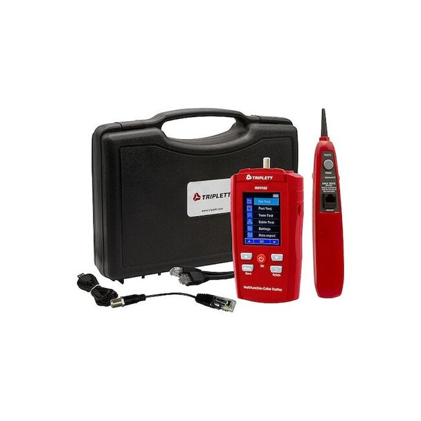 Triplett Copper Cable Certifier,Digital,LCD RWV10G