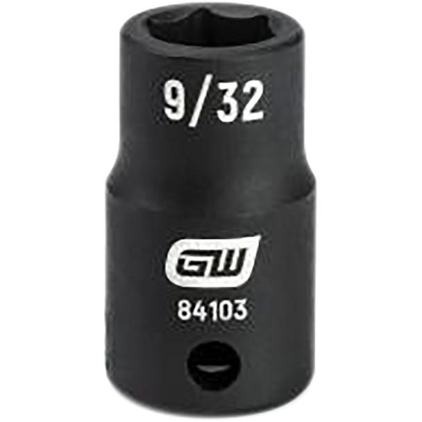 1/4 Drive Impact Socket, 9/32" 84103
