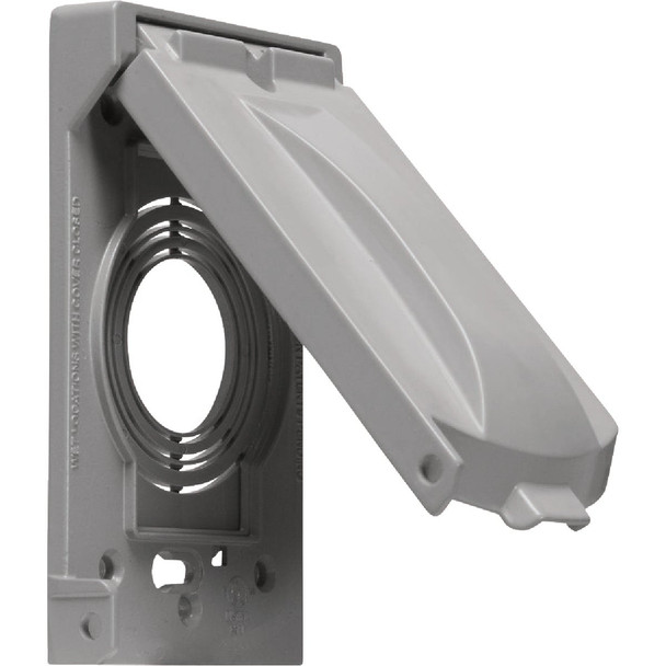 Bell 1-Gang Horizontal/Vertical 14-In-1 Flip Cover MX1550S