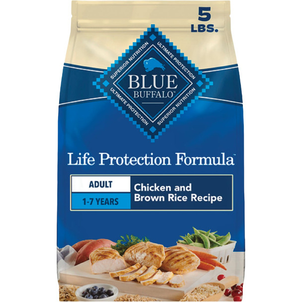 Blue Buffalo 5 Lb. Chicken/Rice Dry Dog Food 800152