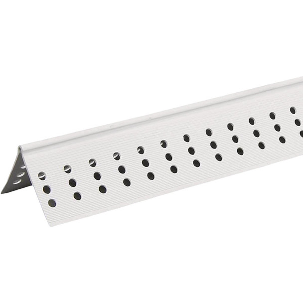 Amerimax 1-1/4 In. x 8 Ft. White Vinyl Corner Bead 37102
