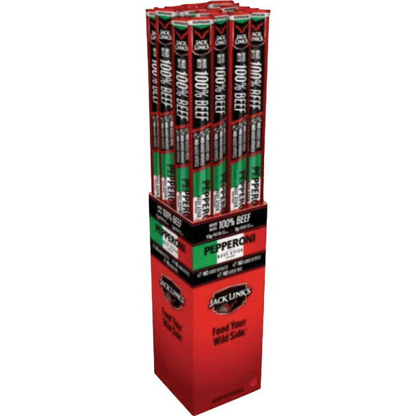 Jack Link's 1.84 Oz. Pepperoni Stick 129389 Pack of 24
