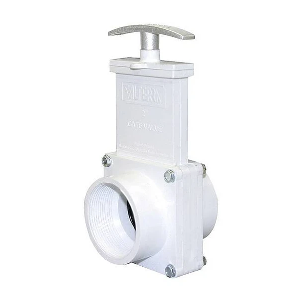 Valterra Gate Valve,Class 125,2 In.,PVC 4207GR