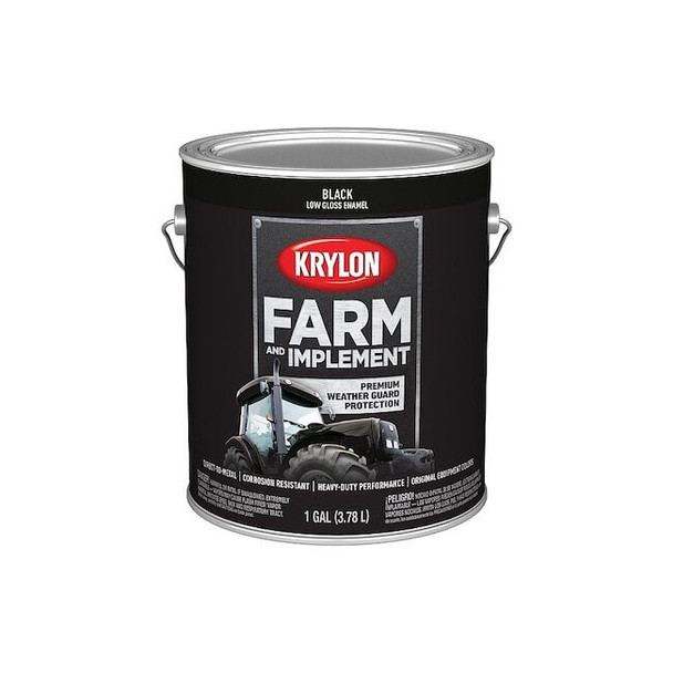 Krylon Acrylic Coating, High Gloss, Black K01965008
