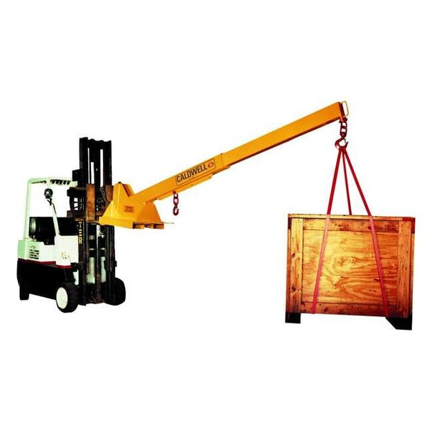 Caldwell Telescoping Pivoting Fork Boom,8000 Lb PB-80
