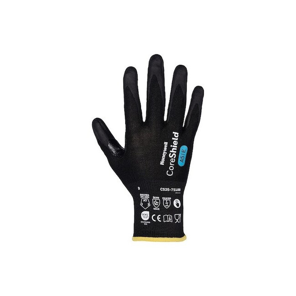 Cut Protection Glove, Cut Level A5 ,Nitrile Foam ,Foam ,L 1 PR