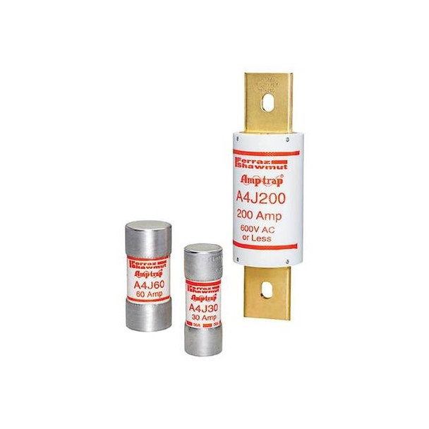 Mersen UL Class Fuse, J Class, A4J Series, Fast-Acting, 80A, 600V AC A4J80