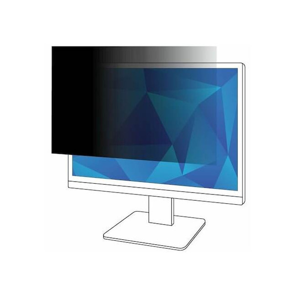 3m Privacy Filter,24 in W,11 3/4 in H PF240W9B