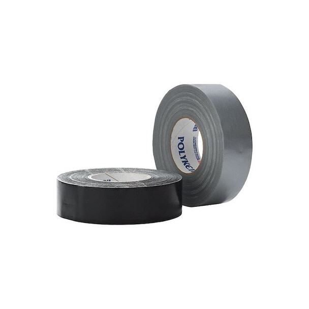 Polyken Duct Tape,Rubber,Cloth,Silver 253