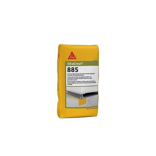 Sika Grout, Gray, 55 lb, 28 day Full Cure Time, 5.2 sq ft at 1 in 809758