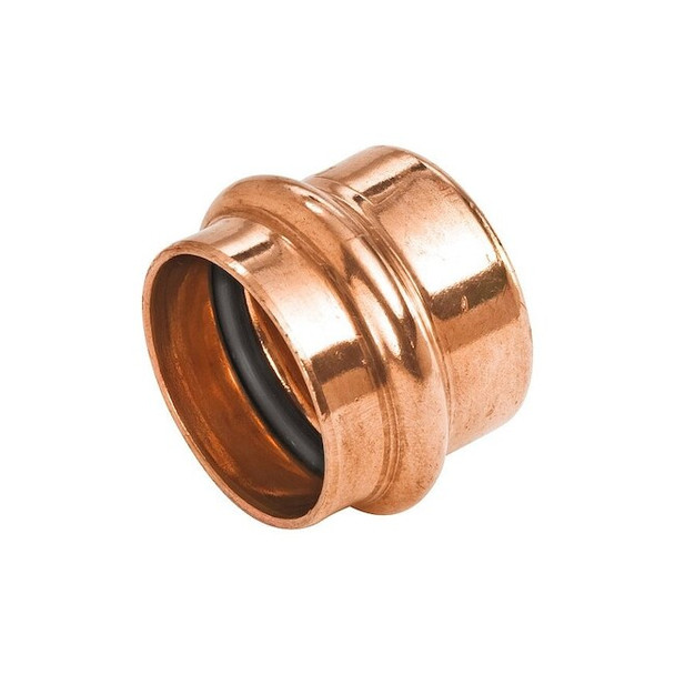 Nibco Crimp Fitting Cap,1/2 in Sz,200 psi 9172650PC