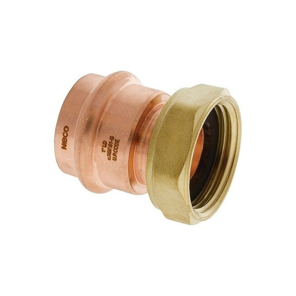 Nibco Crimp Fitting,3/4 in Sz,200 psi 926710PC